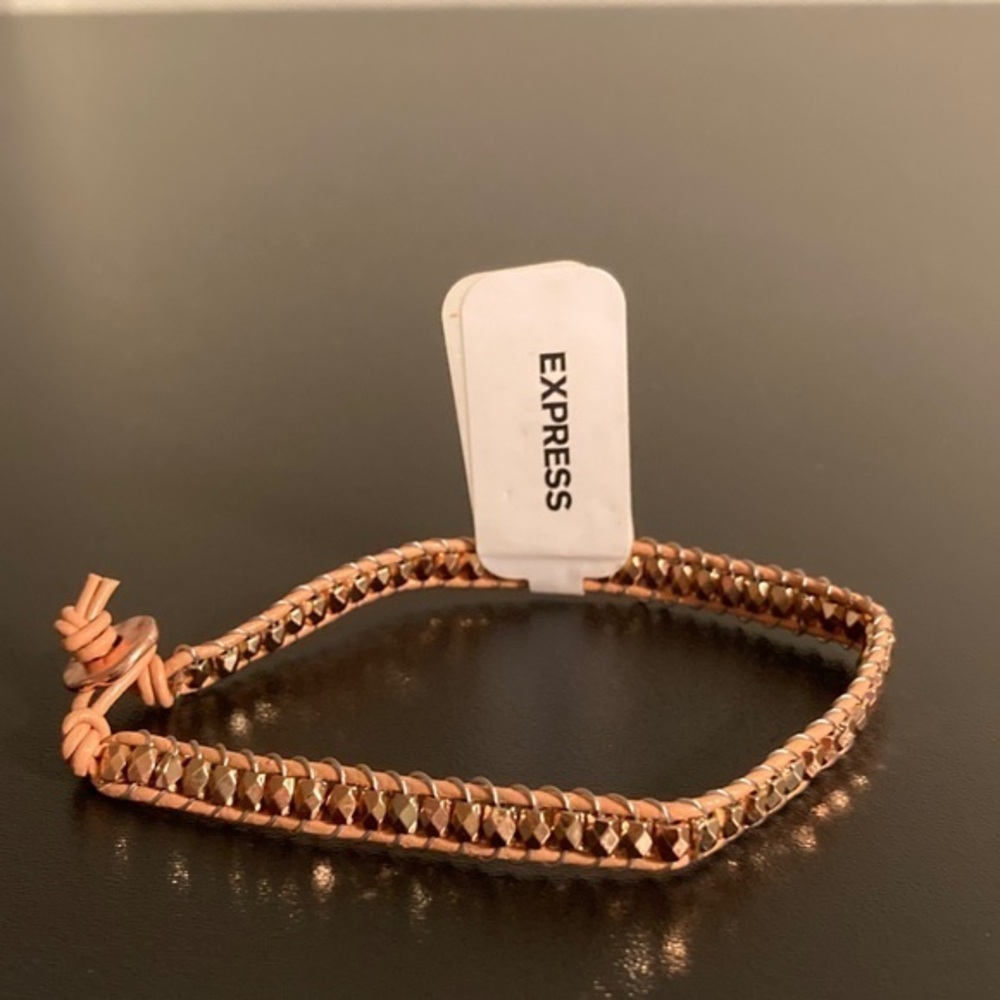 Express Shimmering Rose Gold Bracelet